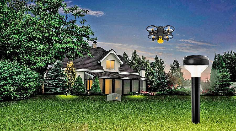 காவல்பணி செய்யும் ட்ரோன்கள்!