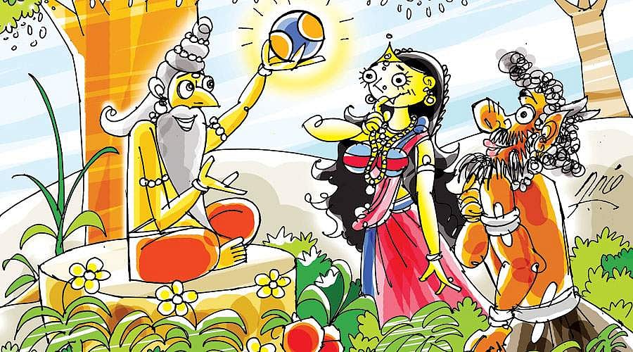 கம்போடிய நாடோடிக் கதை: இடி, மின்னல், மழை!