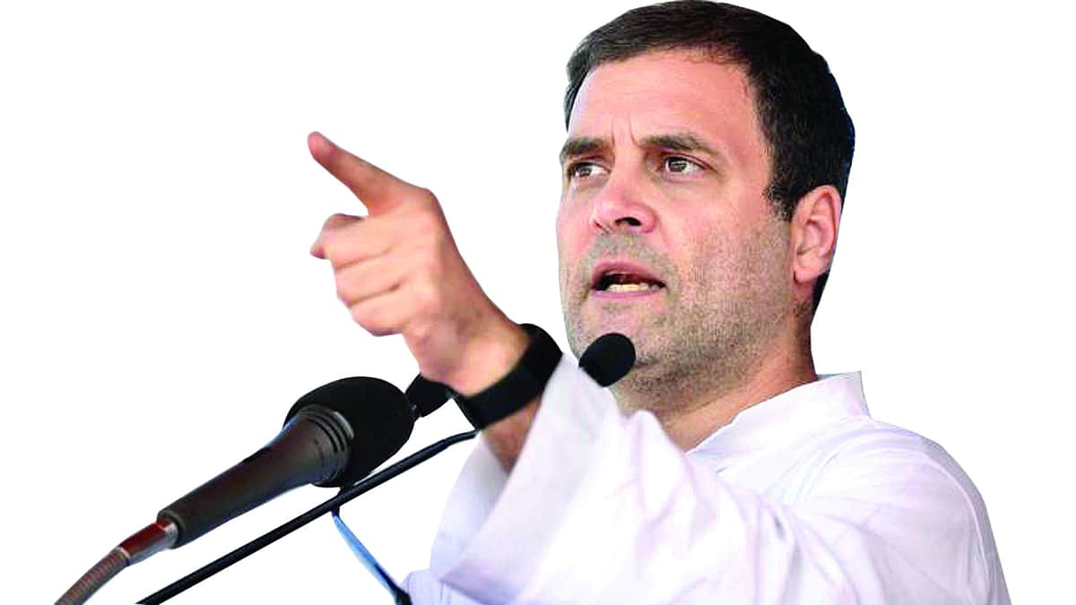 மிகப் பலவீனமான மோடி சீன அதிபரைப் பார்த்து அஞ்சுகிறார்: ராகுல் கடும் தாக்கு