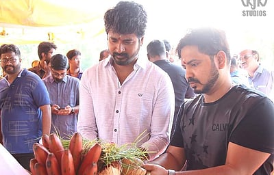 சிவகார்த்திகேயனின் ‘ஹீரோ’ படப்பூஜையின் படங்கள்!