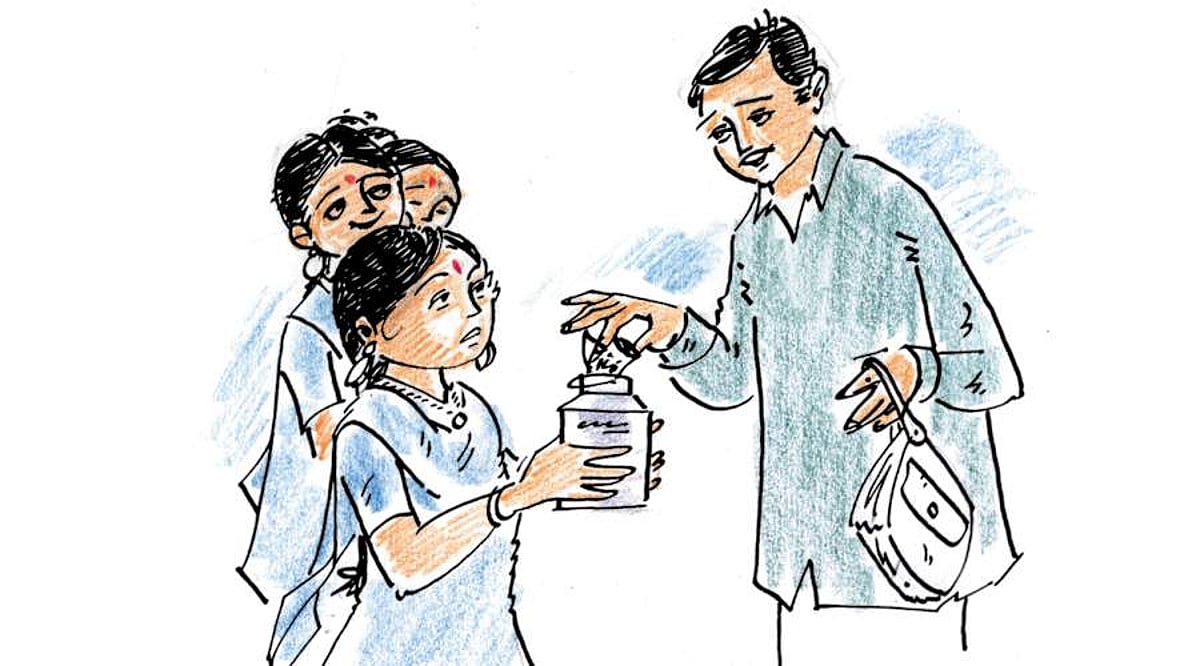 கதைப் பாடல்: சிறுமிகளின் அரிய செயல்!