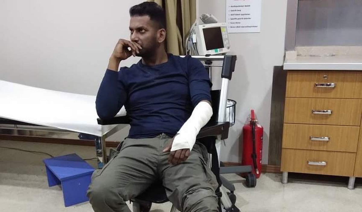 படப்பிடிப்பில் விஷாலுக்குக் காயம்!