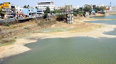 வறண்டு போகும் நிலையில் போரூர் ஏரி!