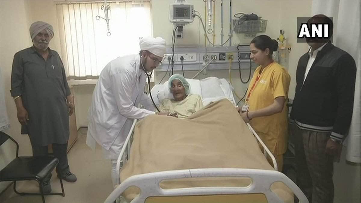 அதிக வயதில் (118) வெற்றிகரமாக அறுவை சிகிச்சை செய்து கொண்ட மூதாட்டி!