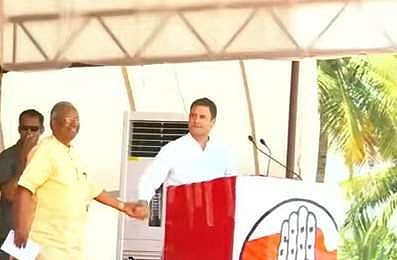 ராகுல் காந்தியின் புதிய மொழிபெயர்ப்பாளர்!