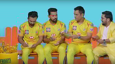 சென்னை சூப்பர் கிங்ஸ் அணி வீரர்களை நேர்ல சந்திக்கணுமா.. அப்ப FROOTI குடிங்க..!