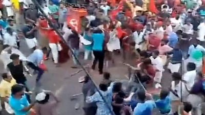 பிரச்னையான கடைசி நாள் பிரசாரம்: கேரளாவில் எல்டிஎஃப், யூடிஎஃப் இடையே வன்முறை