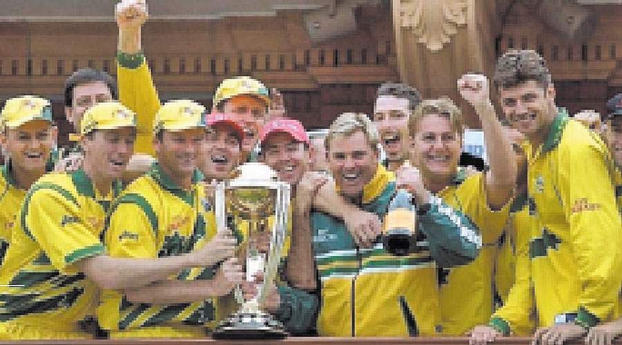 நினைவுகள்...: 1999 உலகக் கோப்பை-சாம்பியன் ஆஸ்திரேலியா