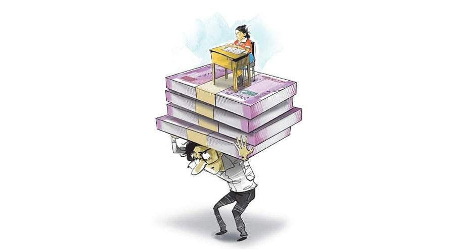 எல் கே ஜி சிறுமியை ஃபெயில் ஆக்கிய கல்வி வியாபாரம்!