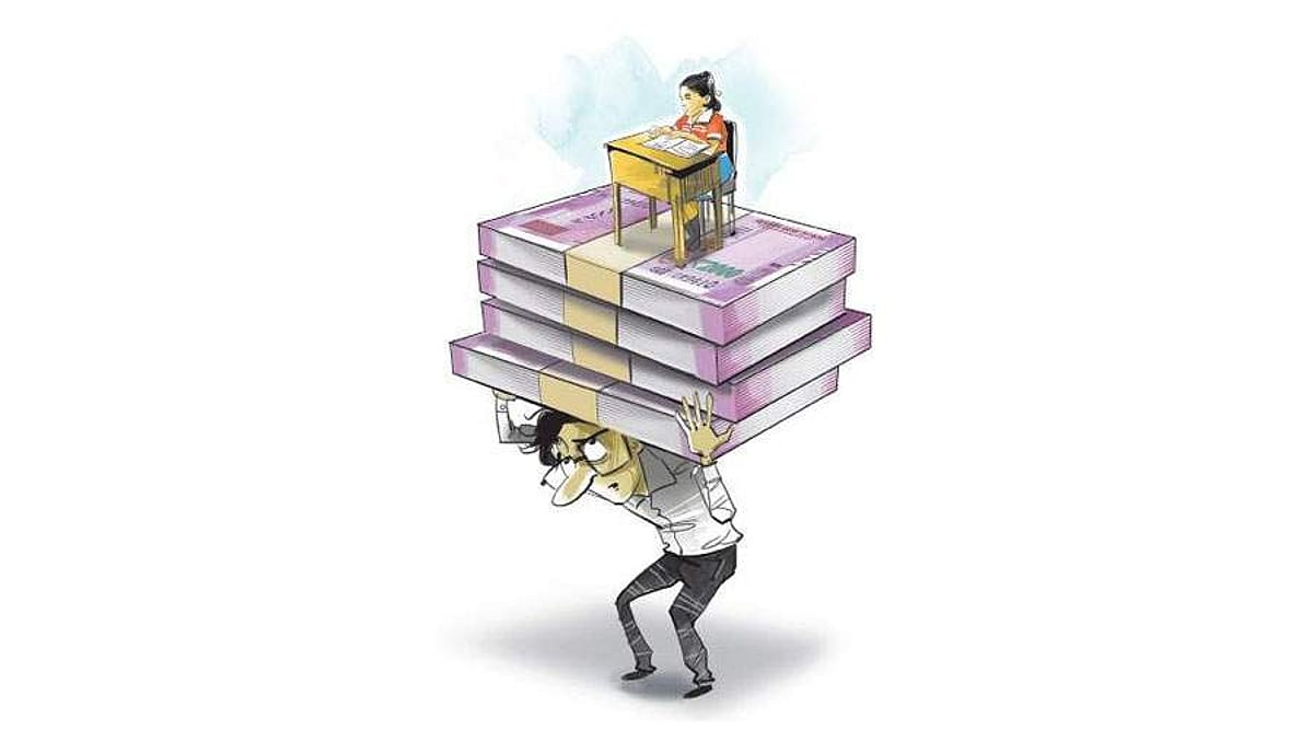 எல் கே ஜி சிறுமியை ஃபெயில் ஆக்கிய கல்வி வியாபாரம்!