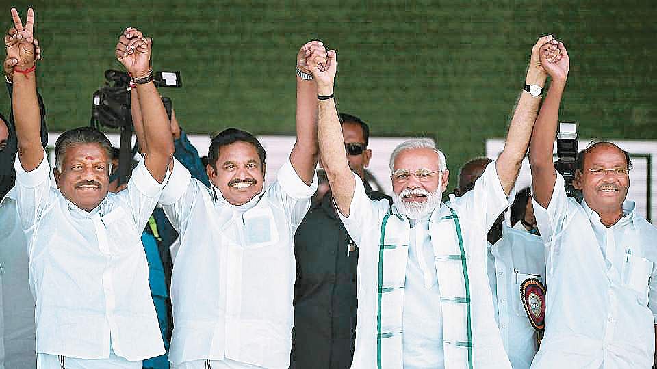 வெற்றியை நிர்ணயிக்கும்கூட்டணி அரசியல்