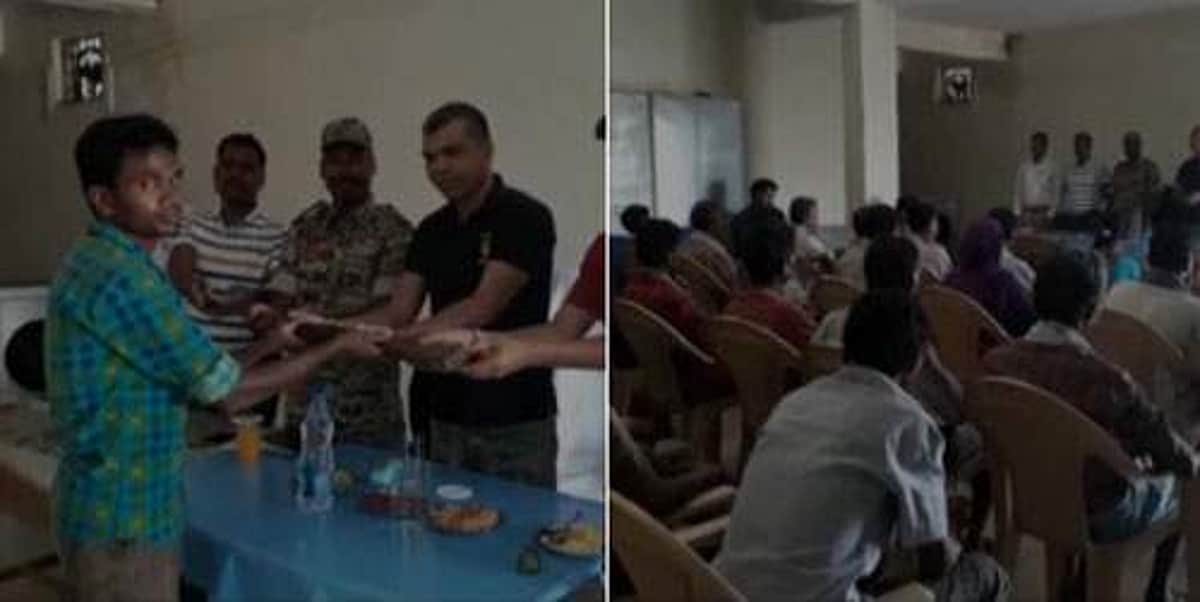 சத்தீஸ்கரில் 34 நக்ஸலைட்டுகள் எஸ்பி மார்வி முன்பு சரண்