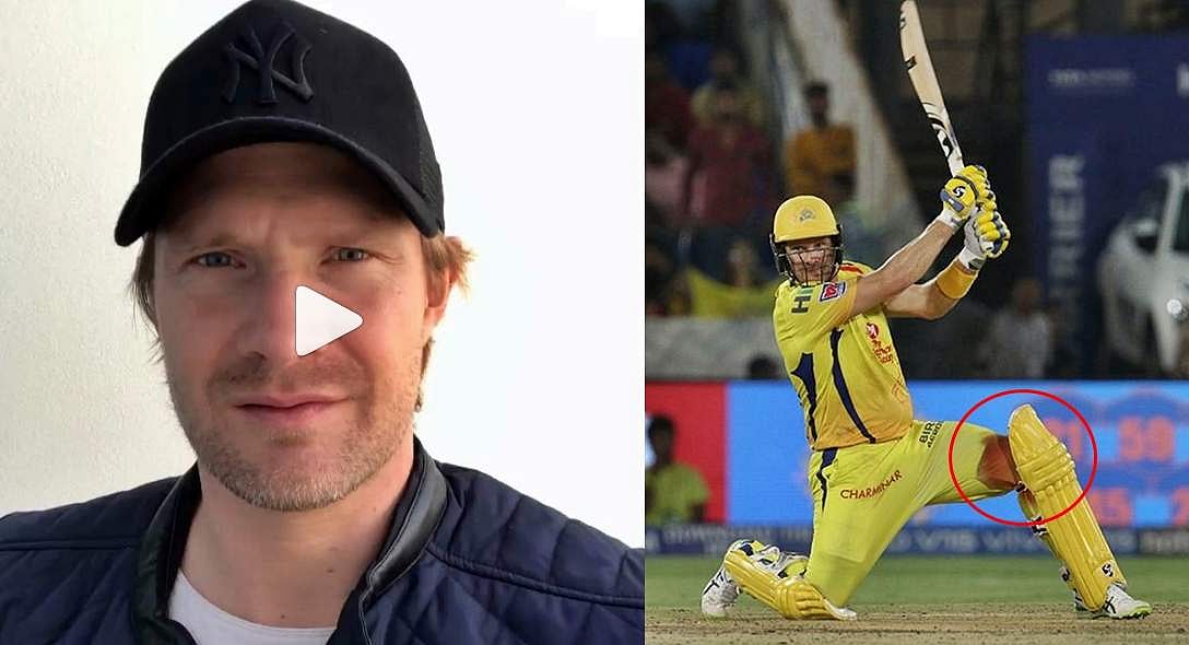 சிஎஸ்கே ரசிகர்களுக்கு நன்றி தெரிவித்து வாட்சன் வெளியிட்ட விடியோ