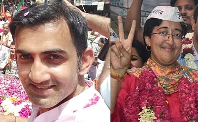 ட்விட்டரில் அன்பைப் பரிமாறிக்கொண்ட கெளதம் கம்பீர் - அதிஷி!