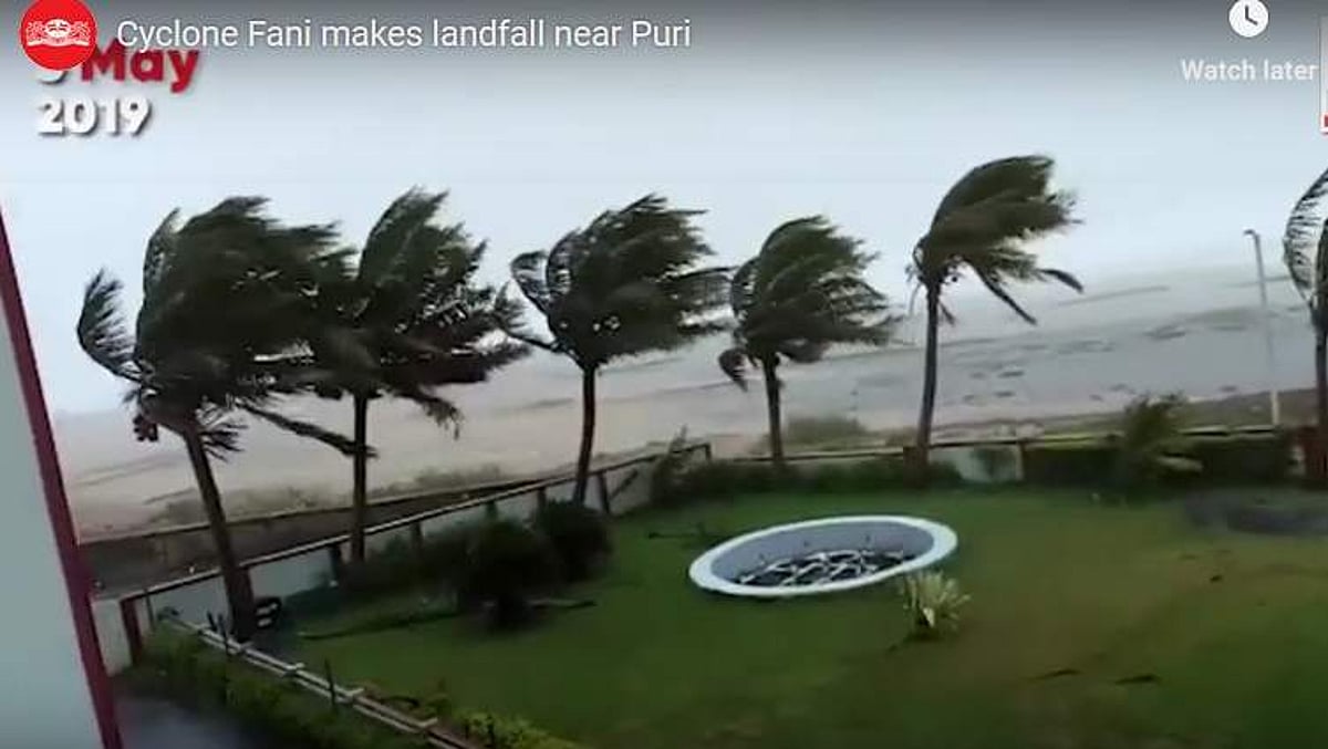 புவனேஸ்வர் ரயில்வே மருத்துவமனையில் இன்று பிறந்த பெண் குழந்தைக்கு ஃபானி என பெயர் சூட்டல்