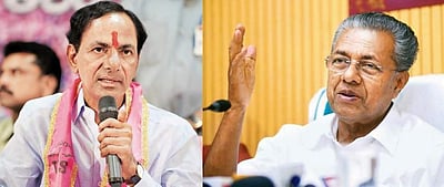 சந்திரசேகர ராவ், பினராயி விஜயன் இன்று 'திடீர்' சந்திப்பு