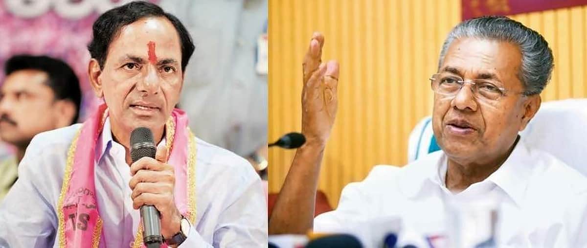 சந்திரசேகர ராவ், பினராயி விஜயன் இன்று 'திடீர்' சந்திப்பு