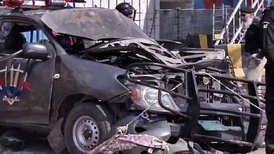 பாகிஸ்தானில் வழிபாட்டுத் தலம் அருகே குண்டுவெடிப்பு: 8 பேர் சாவு