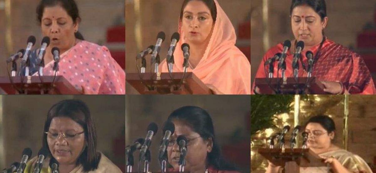 மோடி அமைச்சரவையின் பெண் சக்திகள்!
