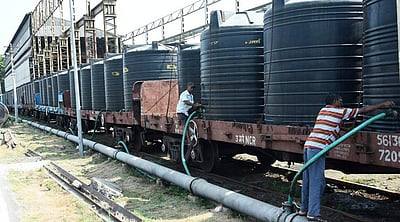 ரயில் மூலம் சென்னைக்கு தண்ணீர்