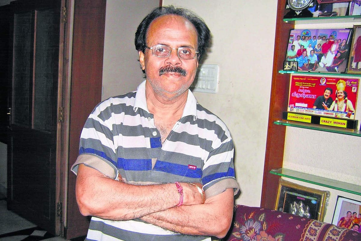 வியாதி வந்தோ, கஷ்டப்பட்டோ ‘கிரேஸி’ மோகன் இறக்கவில்லை: மாது பாலாஜி விளக்கம்