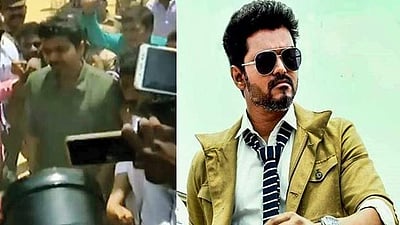 நடிகர் சங்கத் தேர்தல்: ஒரு விரல் புரட்சி செய்த விஜய்