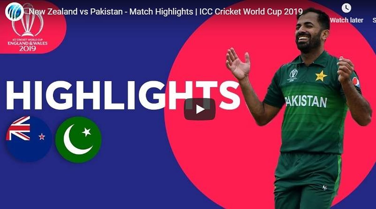 நியூஸிலாந்தை வீழ்த்தி உலகக் கோப்பைப் போட்டியை மேலும் சுவாரசியமாக்கியுள்ள பாகிஸ்தான்: ஹைலைட்ஸ் விடியோ!