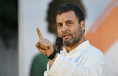 பொருளாதார குழப்பத்தை எந்த நிகழ்ச்சியாலும் மறைக்க முடியாது: ராகுல் காந்தி