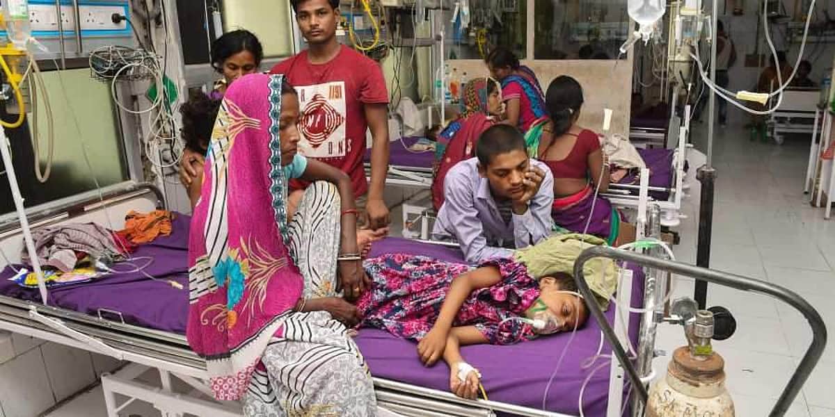 மூளை அழற்சி நோயால் பிகாரில் உச்சகட்ட அபாய நிலை: மௌனம் கலைத்தார் நிதிஷ் குமார்