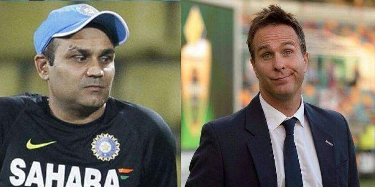 இறுதிப்போட்டி குறித்து சேவாக், மைக்கெல் வான் இடையே லடாய்