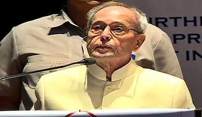 பூஜ்ஜியத்தில் இருந்த நாட்டின் பொருளாதாரத்தை உயர்த்தியது காங்கிரஸ் தான்: பிரணாப் முகர்ஜி