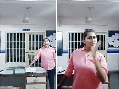 காவல் நிலையத்தில் டிக் டாக்: குஜராத்தில் பெண் காவலர் பணியிடை நீக்கம்