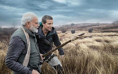 ‘மேன் வெர்சஸ் வைல்ட்’ புகழ் பியர் கிரில்ஸுடன் பிரதமர் மோடியின் வனப்பிரவேஷம்!