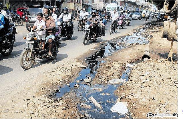 சென்னையில் கழிவுநீர் பிரச்னைகளால் பொதுமக்கள் அவதி: புதிய குழாய்கள் பதிக்கும் பணியில் கழிவுநீரகற்று வாரியம்