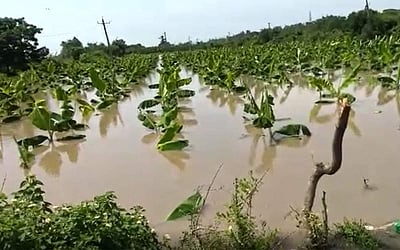 கிருஷ்ணா நதியில் வெள்ளப்பெருக்கு!