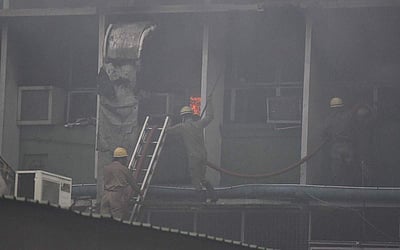 எய்ம்ஸ் மருத்துவமனையில் தீ விபத்து