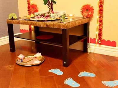 கிருஷ்ணஜெயந்தியன்று கண்ணனின் பாதத்தை கோலமாக வரைகிறோம் ஏன் தெரியுமா?