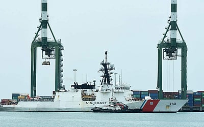 சென்னை கடலில் அமெரிக்க கப்பல் ஸ்ட்ராட்டன்