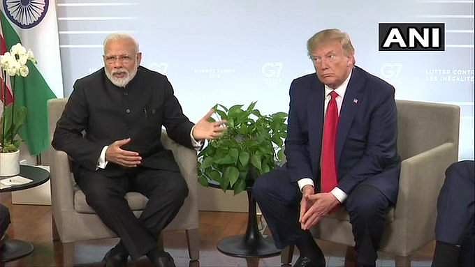 ஜி7 உச்சிமாநாட்டில் மோடி - டிரம்ப் சந்திப்பு; காஷ்மீர் விவகாரத்தில் தனது நிலைப்பாட்டை மாற்றினார் டிரம்ப்