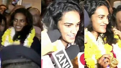 இந்தியன் என்பதில் பெருமைகொள்கிறேன்: பெருமகிழ்ச்சியுடன் நாடு திரும்பிய பி.வி.சிந்து பேட்டி