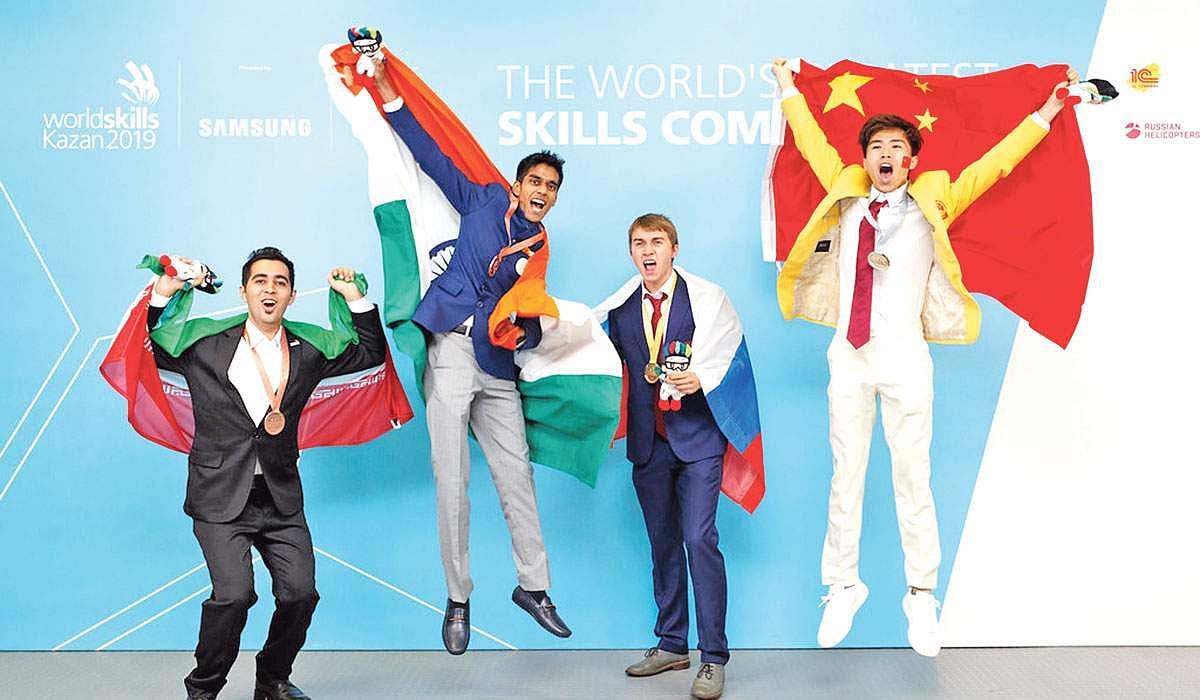 உலகத் திறன் போட்டி: தண்ணீர் தொழில்நுட்பத்துக்கு தங்கம்!