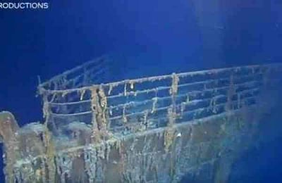 மூழ்கிக் கிடக்கும் டைட்டானிக் கப்பலில் கேப்டனின் குளியல் தொட்டி மாயமா? 