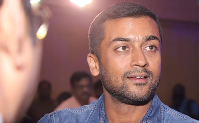 காப்பான் பட நிகழ்ச்சியில், கோட்சே குறித்த பெரியாரின் கருத்தைச் சுட்டிக் காட்டிப் பேசிய சூர்யா!