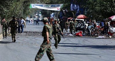 தேர்தல் பிரசாரத்தில் தற்கொலைப்படை தாக்குதல்: அதிர்ஷ்டவசமாக உயிர் தப்பிய ஆப்கன் அதிபர் 