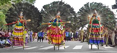 கேரளத்தில் ஓணம் கொண்டாட்டம்