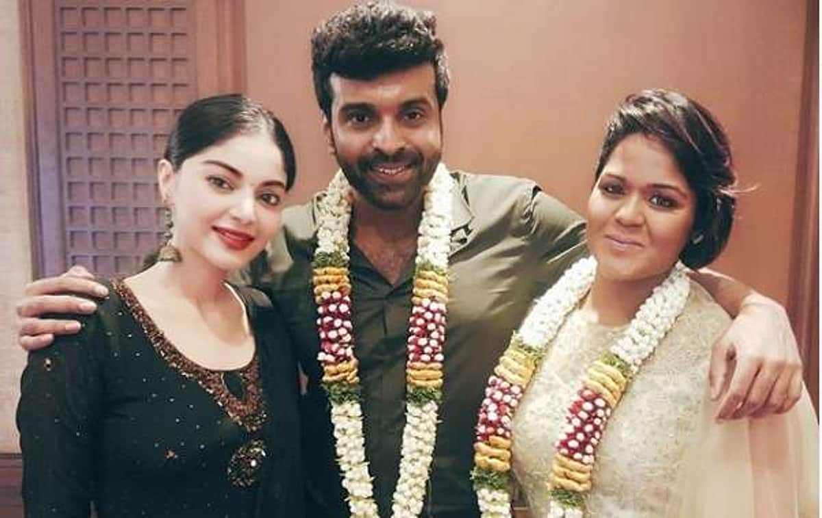 நடிகரைத் திருமணம் செய்துகொண்ட பாடகி ரம்யா என்எஸ்கே! (படங்கள்)