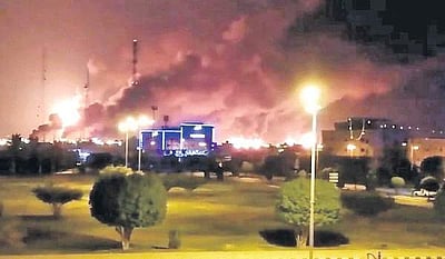 சவூதி எண்ணெய் ஆலைகள் 3 வாரங்களில் மீண்டும் முழு இயக்கம்