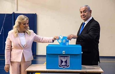 இஸ்ரேலில் 2-ஆவது முறையாக பொதுத் தேர்தல்: கடும் சவாலை எதிர்கொள்கிறார் நெதன்யாகு