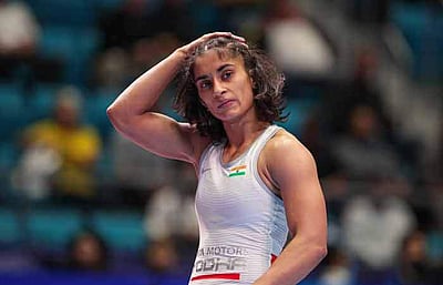 உலக மல்யுத்தம்: வினேஷ் போகட் தோல்வி