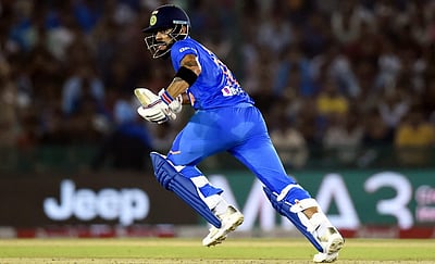 டி20: புதிய சாதனை நிகழ்த்தியுள்ள விராட் கோலி!